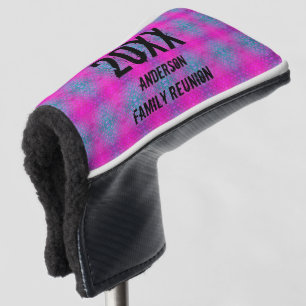 Annual Golf Turnier Neon Gefärbte Krawatte Family Headcover