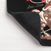 Annual North Le Rodeo Cowboy Santa Howdy Christmas Mousepad (Ecke)