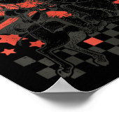 Annual North Le Rodeo Santa Western Cowboy Christm Poster (Ecke)