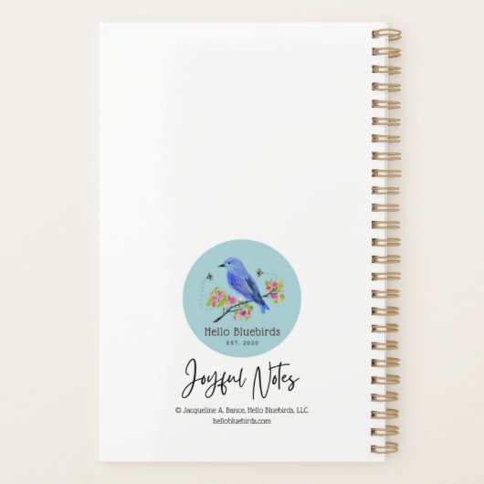 Annual Planner - Alpacas Planer (Rückseite)