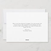 Annual Review Script Family 8 Foto Weihnachten (Rückseite)