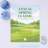 Annual Spring Classic Golf Tournament  Flyer (Einzeln)