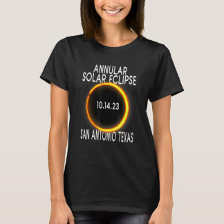 Annular Solar Eclipse 2023 TShirt - San Antonio Te