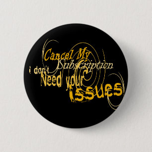 Annullieren Sie Subskriptions-Knopf Button