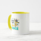 annullierte Pläne=fröhlicher Tanz Tasse (Vorderseite Links)