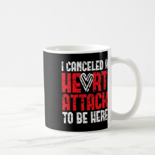 Annullierung einer Herzattackenkrankheit Kaffeetasse