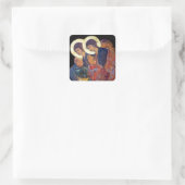 Annullierungsgelder Quadratischer Aufkleber (Tasche)
