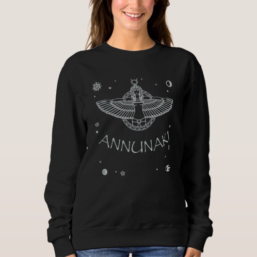 Annunaki Descendant Sumerian Alien Gods  3 Sweatshirt (Vorderseite)