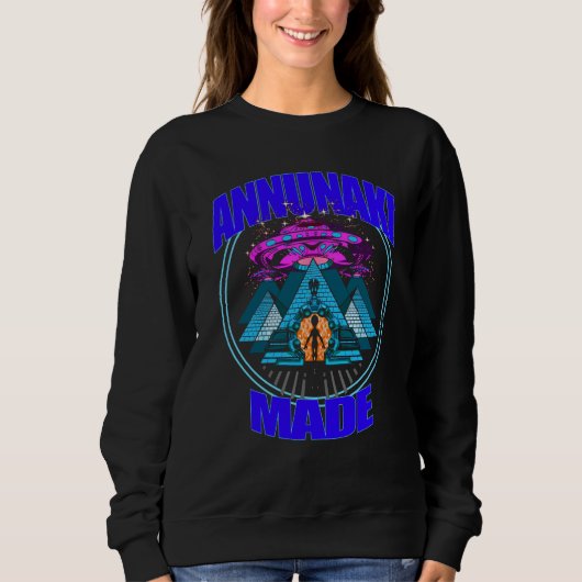 Annunaki Descendant Sumerian Alien Gods Sweatshirt (Vorderseite)