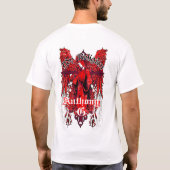 Annunaki kundenspezifisches "Engels-" T-Shirt (Rückseite)