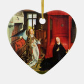 ANNUNCIATION ANGEL Archangel Gabriel ,Jungfrau, He Keramikornament (Vorne)