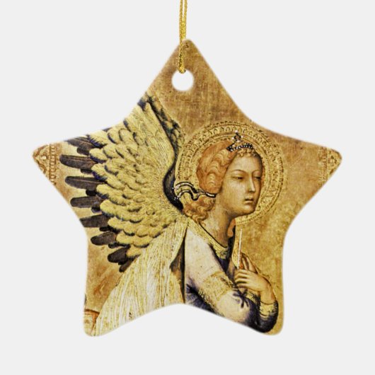 ANNUNCIATION ANGEL Magic of Christmas Keramikornament (Vorne)