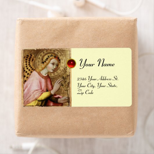 ANNUNCIATION ANGEL, Red Ruby (Insitu)