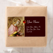 ANNUNCIATION ANGEL, Red Ruby (Insitu)