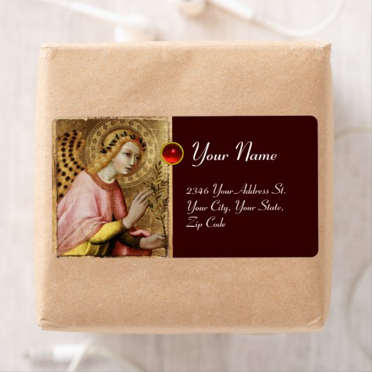 ANNUNCIATION ANGEL, Red Ruby (Insitu)