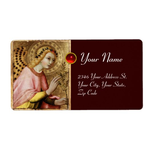 ANNUNCIATION ANGEL, Red Ruby (Vorne)