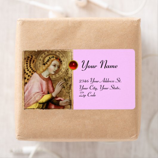 ANNUNCIATION ANGEL, Red Ruby (Insitu)