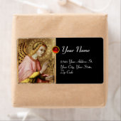 ANNUNCIATION ANGEL, Red Ruby (Insitu)