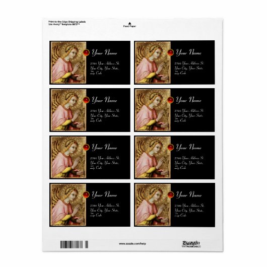 ANNUNCIATION ANGEL, Red Ruby (Vorne)