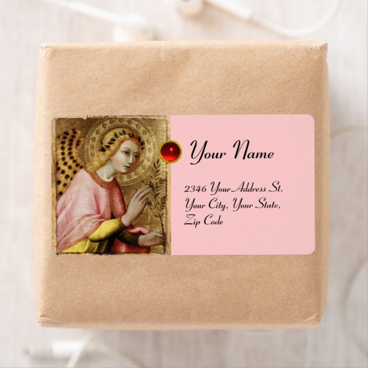 ANNUNCIATION ANGEL, Red Ruby (Insitu)