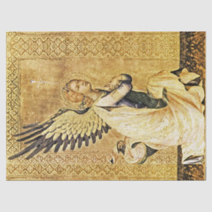 ANNUNCIATION ANGEL, Saint Gabriel von Simone Marti Seidenpapier
