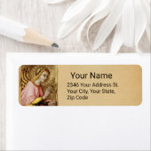 ANNUNCIATION ANGEL von Simone Martini Parchment (Insitu)