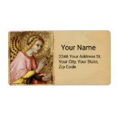 ANNUNCIATION ANGEL von Simone Martini Parchment (Vorne)