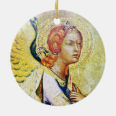 ANNUNCIATION ANGELS Magie der Weihnachtszeit Keramik Ornament (Hinten)