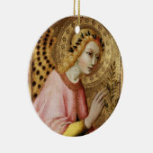 ANNUNCIATION ANGELS Magie der Weihnachtszeit Keramik Ornament (Rechts)