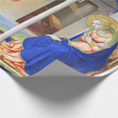 ANNUNCIATION by Fra Beato Angelico Weihnachten Geschenkpapier (Ecke)