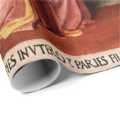 ANNUNCIATION by Fra Beato Angelico Weihnachten Geschenkpapier (Rolleneckpunkt)