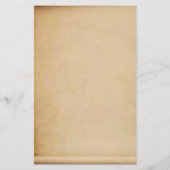 ANNUNCIATION by Lorenzo Lotto, Blumenparchment Briefpapier (Rückseite)