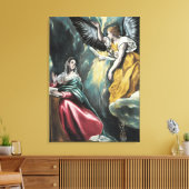 Annunciation El Greco Leinwanddruck (Insitu (Wohnzimmer))
