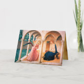 ANNUNCIATION Fra Beato Angelico Alter irischer Seg Karte (Vorderseite)