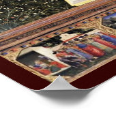 ANNUNCIATION von Fra Angelico Poster (Ecke)