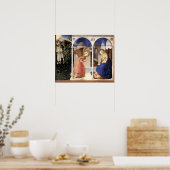 ANNUNCIATION von Fra Beato Angelico Poster (Küche)