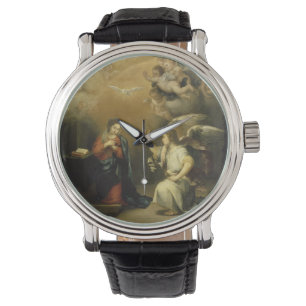 Annunctiation, religiöse Kunst-Uhr Armbanduhr
