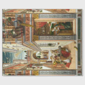 Annunziation ,Saint Emidius und ein UFO von Crivel Geschenkpapier (Flach)