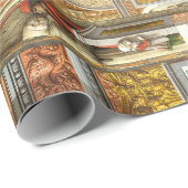 Annunziation ,Saint Emidius und ein UFO von Crivel Geschenkpapier (Rolleneckpunkt)