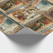 Annunziation ,Saint Emidius und ein UFO von Crivel Geschenkpapier (Ecke)