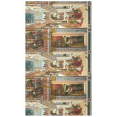 Annunziation ,Saint Emidius und ein UFO von Crivel Tischdecke (Vorderseite)