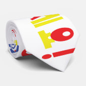 Annyeong Haseyo! Koreaner hallo! 안녕하세요 Krawatte (Gerollt)