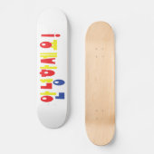 Annyeong Haseyo! Koreaner hallo! 안녕하세요 Skateboard (Vorderseite)