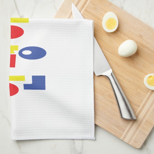 Annyeong Haseyo! Koreanisch Hallo! 안 녕 하 세 Hangul- Handtuch (Viertel Falte)