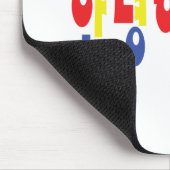 Annyeong Haseyo! Koreanisch Hallo! 안 녕 하 세 Hangul- Mousepad (Ecke)