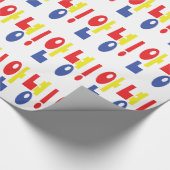 Annyeong! Koreanisch Hi / Hallo 안 녕 Hangul Geschenkpapier (Ecke)