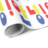 Annyeong! Koreanisch Hi / Hallo 안 녕 Hangul Geschenkpapier (Rolleneckpunkt)