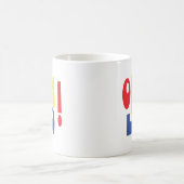 Annyeong! Koreanisch Hi / Hallo 안 녕 Hangul Kaffeetasse (Mittel)