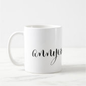 annyeonghaseyo Good Morning Koreanische Tasse (Links)