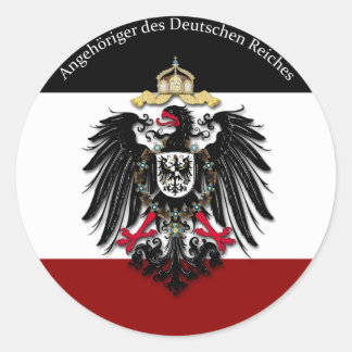 AnŌ des Deutschen Reiches Runder Aufkleber
